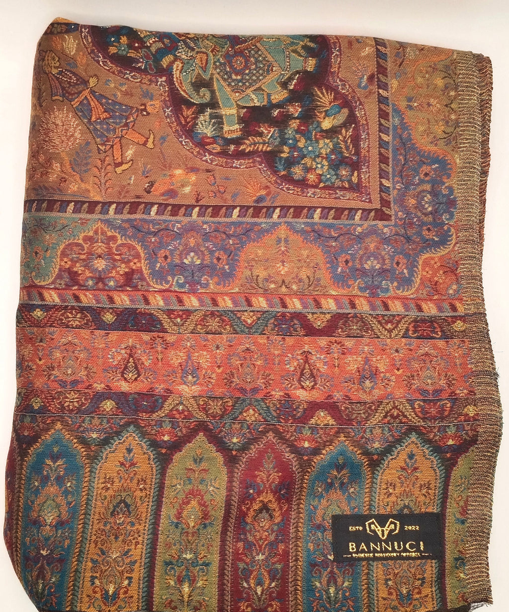 Premium Quality Extremely Soft kani Pashmina Cashmere Shawl